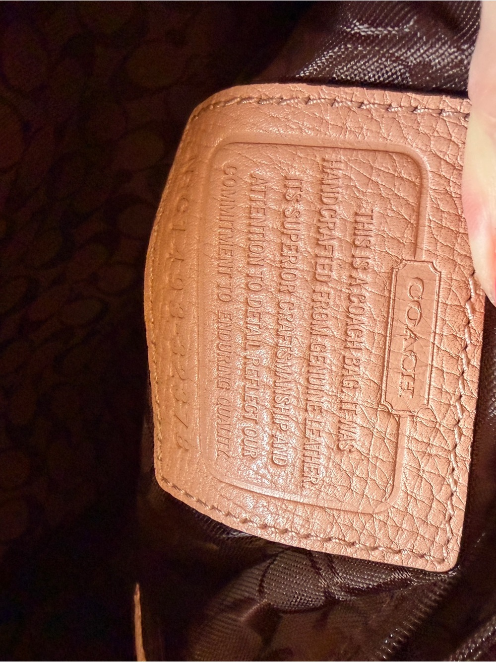 Coach Madison Phoebe Blush Pink Pebbled Leather Satchel with Gold-Tone Hardware - Picture 10 of 12